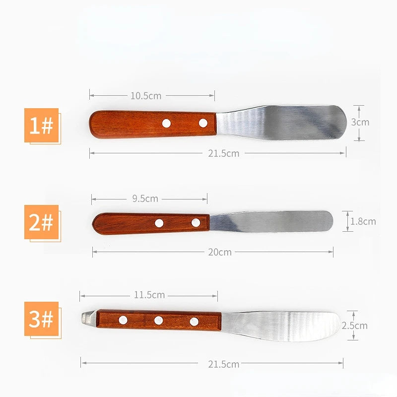 1Pcs Dental Plaster Spatula Alginate Mixing Knife Stainless Steel Dental Lab Impression Material Plaster Spatula Dentist Tools Peaceful Pleasures Health and Wellness