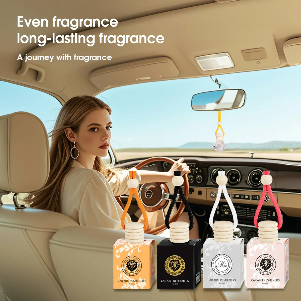 FORMBO Car Air Freshener – Long-Lasting Liquid Fragrance 8ml