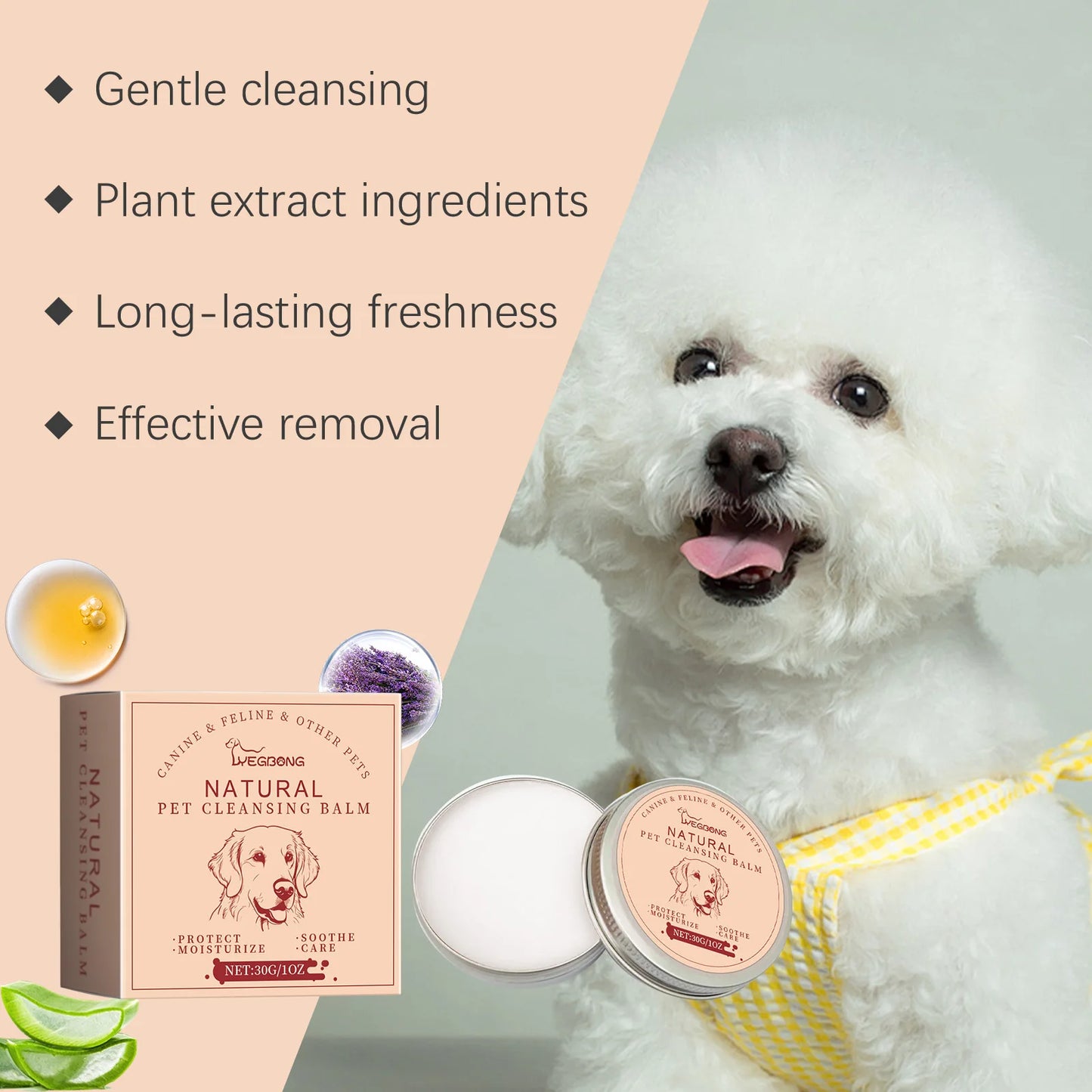 YEGBONG Pet Tear Stain Cleaning Cream – Dogs & Cats