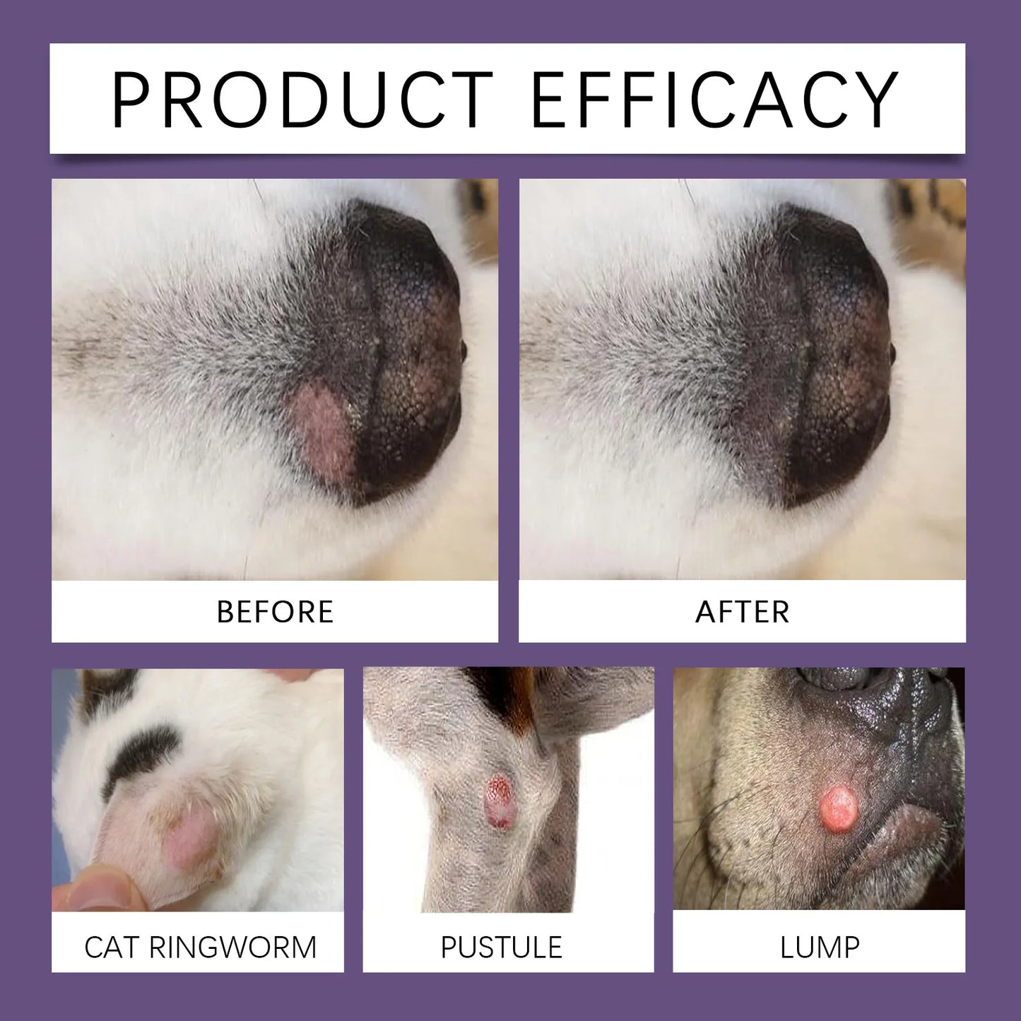 Yegbong Pet Skin Repair Cream | Dry Skin, Wart & Itch Relief