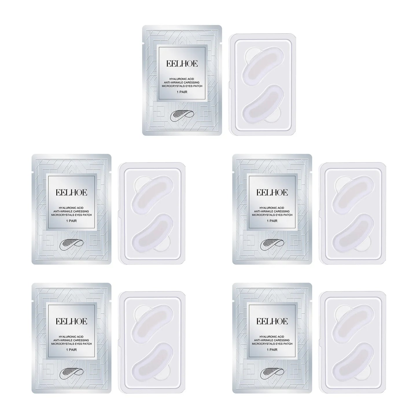 Microneedle Eye Patches – Hyaluronic Acid Anti-Wrinkle Mask