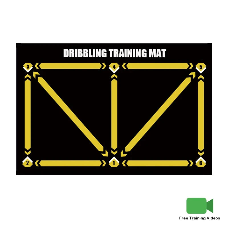 60x90cm foldable carpet dribbling football training mat children's football indoor equipment durable and anti-slip Peaceful Pleasures Health and Wellness