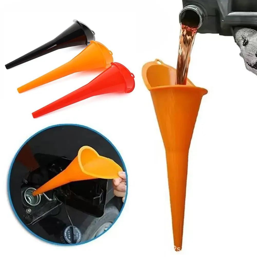 Long Stem Fuel Funnel – Oil, Gas & Fluid Transfer Car & Moto Automotive Funnel Peaceful Pleasures Health and Wellness