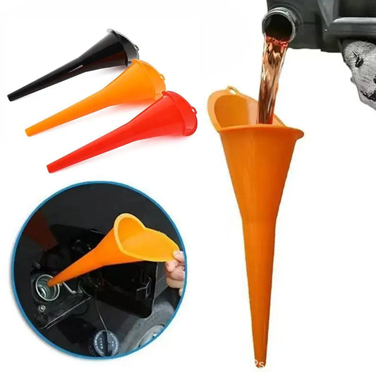 Long Stem Fuel Funnel – Oil & Gas for Car & Motorcycle Automotive Fuel Funnel Oasis Select