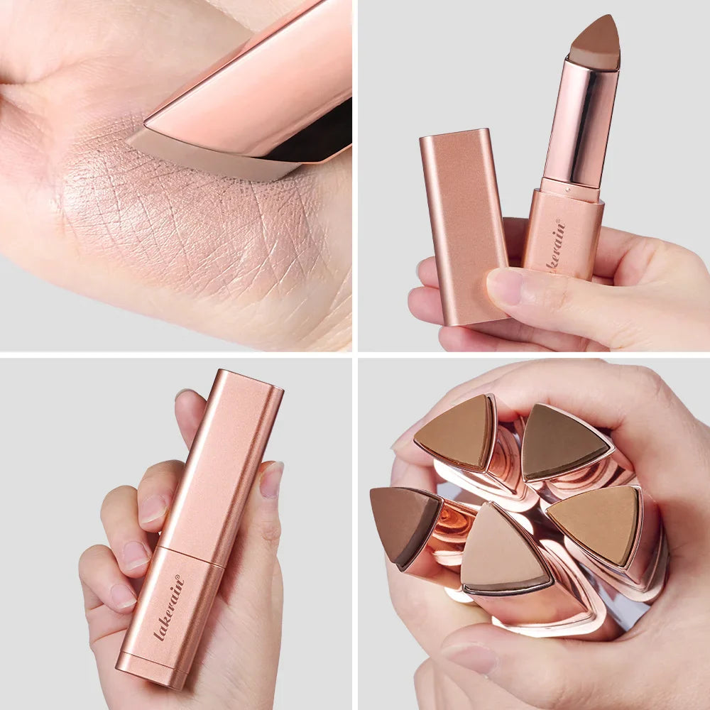 2-in-1 Cream Bronzer & Contour Stick – Waterproof, Buildable