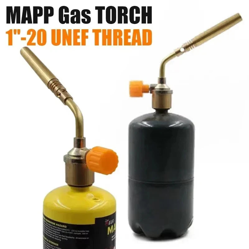 Portable Butane Torch – Adjustable Flame for BBQ & Camping