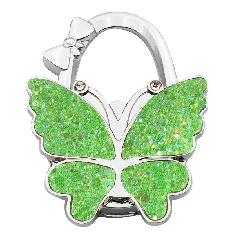 Butterfly Purse Hook – Foldable Handbag Table Hanger for Women