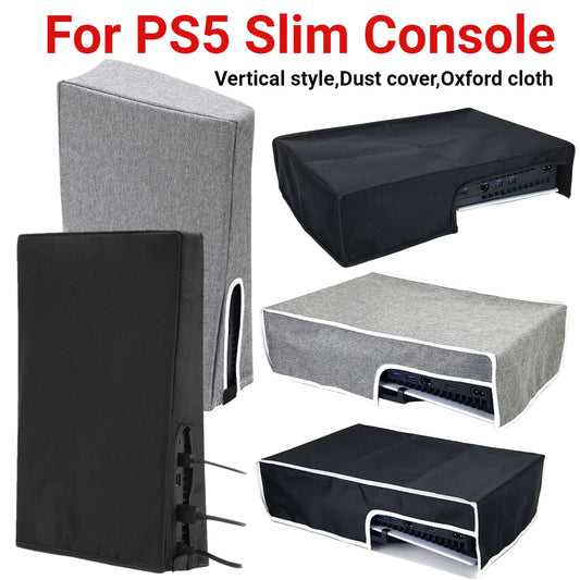 Dust Proof Cover For PS5 Game Console Protector Case Anti-scratch Sleeve Protective Host Guard Case For PS5 Slim Game Accessorie Peaceful Pleasures Health and Wellness