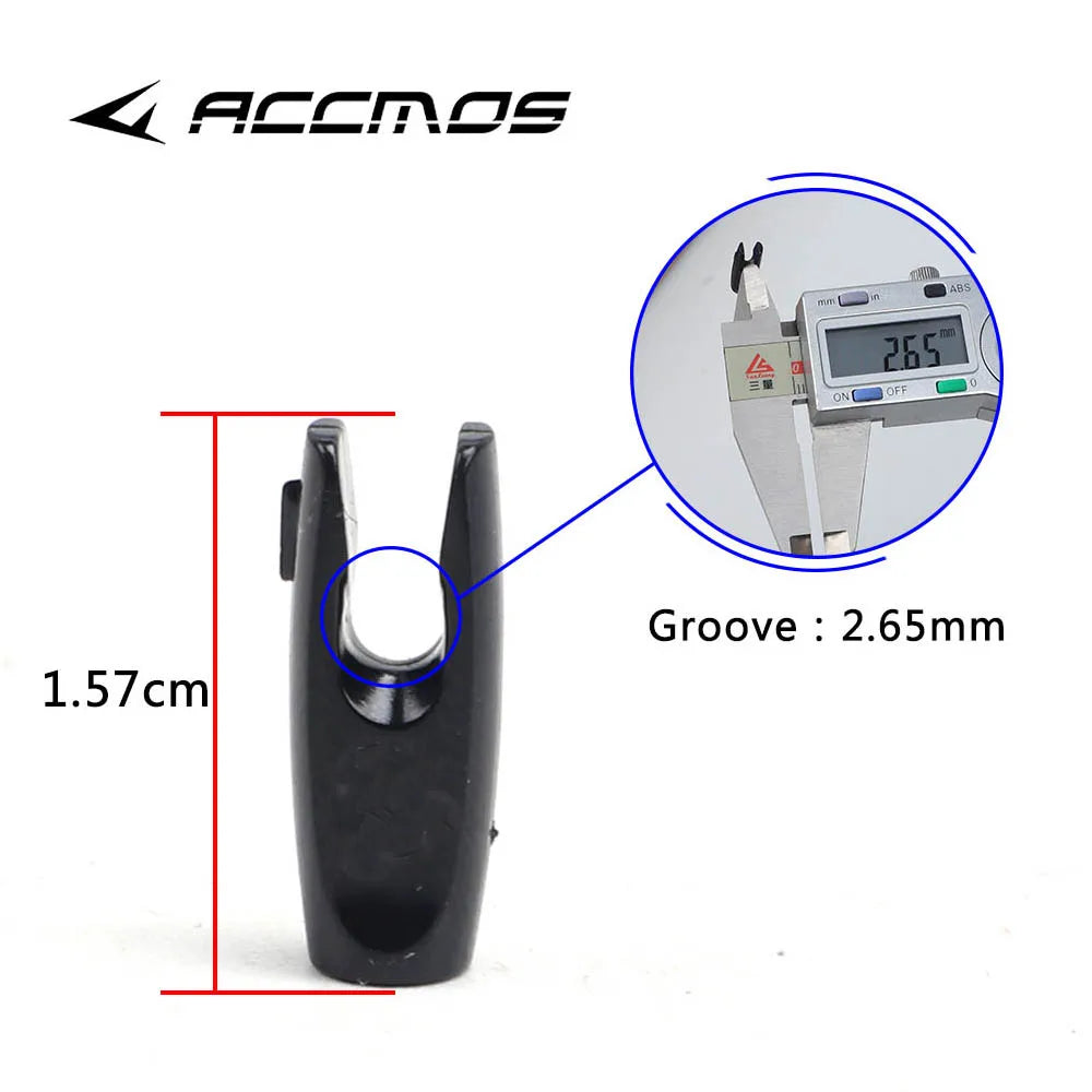 Arrow Nock DIY Plastic Tail Carbon Shaft Archery Hunting Shooting