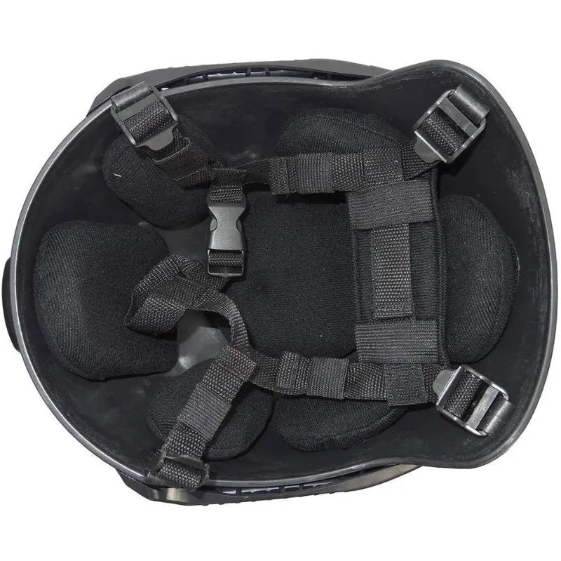 Tactical FAST Full Face ABS Helmet with Detachable Goggles NVG Bracket Airsoft CS Military Protective Mask Gear for Outdoor Peaceful Pleasures Health and Wellness