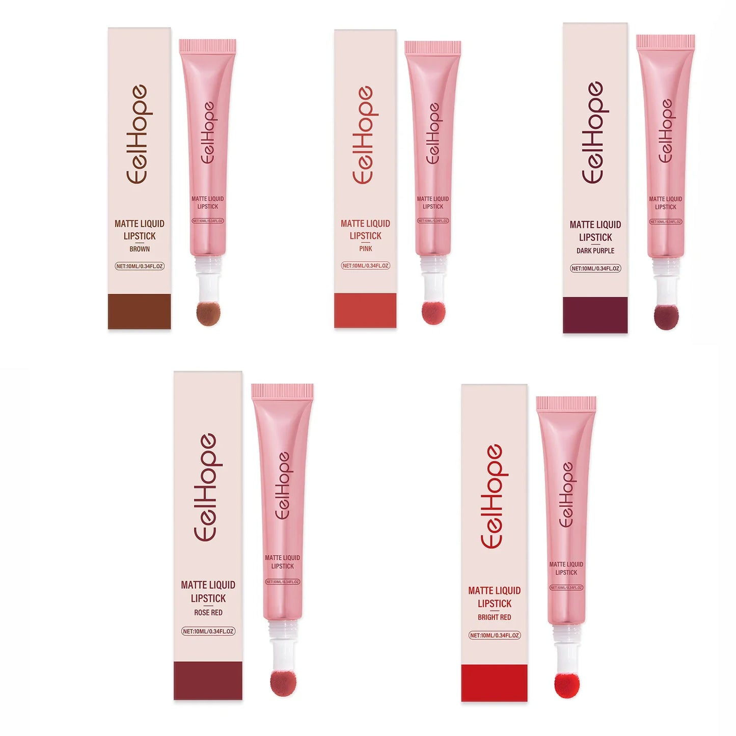 EELHOPE Matte Liquid Lipstick – High Pigment & Waterproof