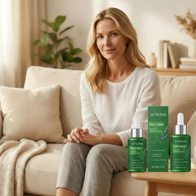 Jaysui Foot Moisturizing Lotion is moisturizing, refreshing, and easy to absorb. It provides daily moisturizing Peaceful Pleasures Health and Wellness