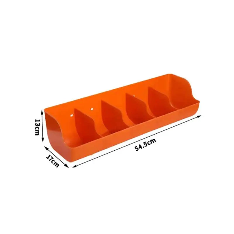 5 Slots Piglet Fodder Dish Multi Slot Livestock Feeding Bowl Durable Plastic Feeder for Piglet and Farm Animals Peaceful Pleasures Health and Wellness