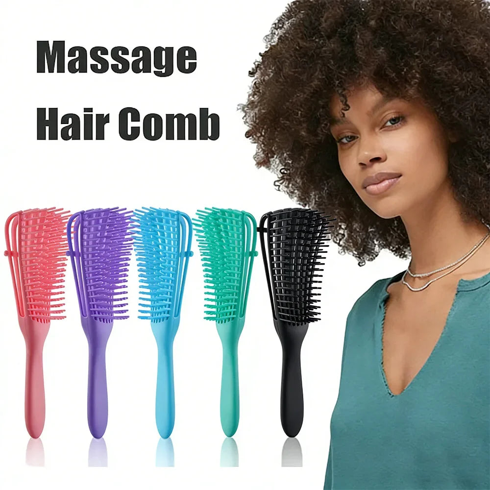 Octopus Detangling Hair Brush – Scalp Massage & Curly Hair Peaceful Pleasures Health and Wellness