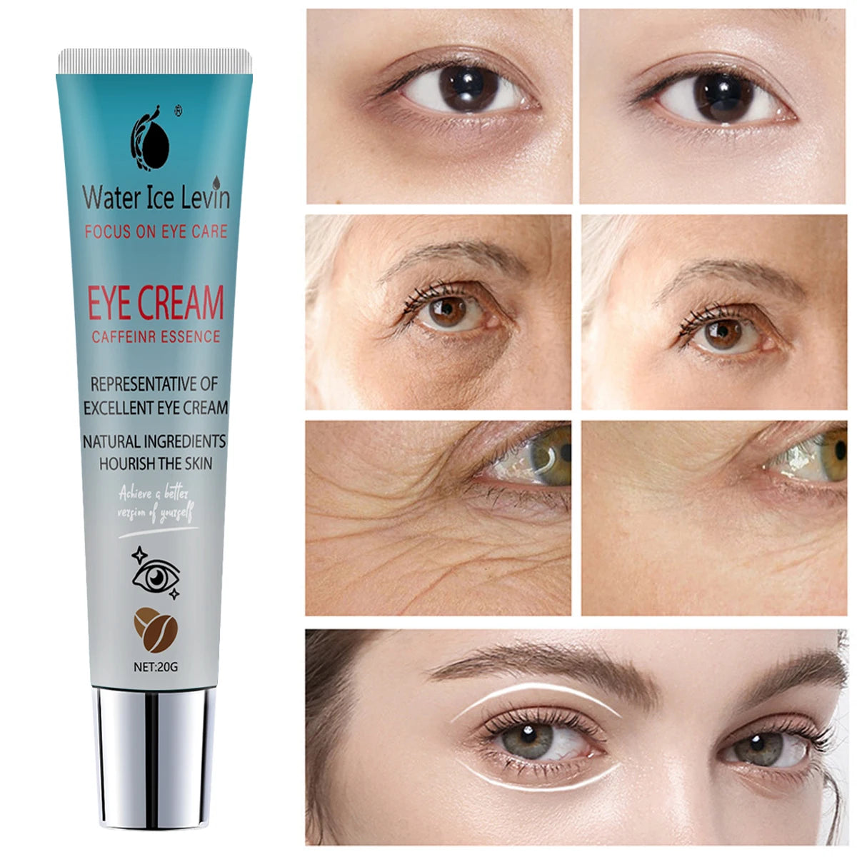 Water Ice Levin Brightening Eye Cream | Natural Moisturizing