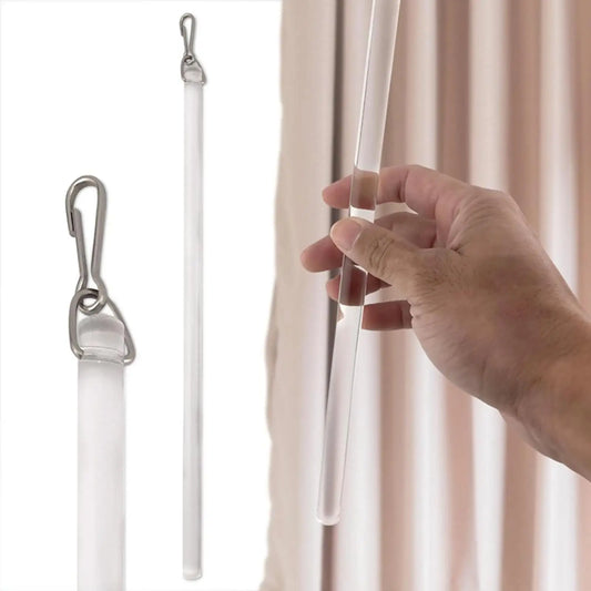 Invisible Curtain Hook & Pull Wand Extendable Telescopic Rod for Opening Blinds & Reaching High Places, Home Organization Tool Peaceful Pleasures Health and Wellness