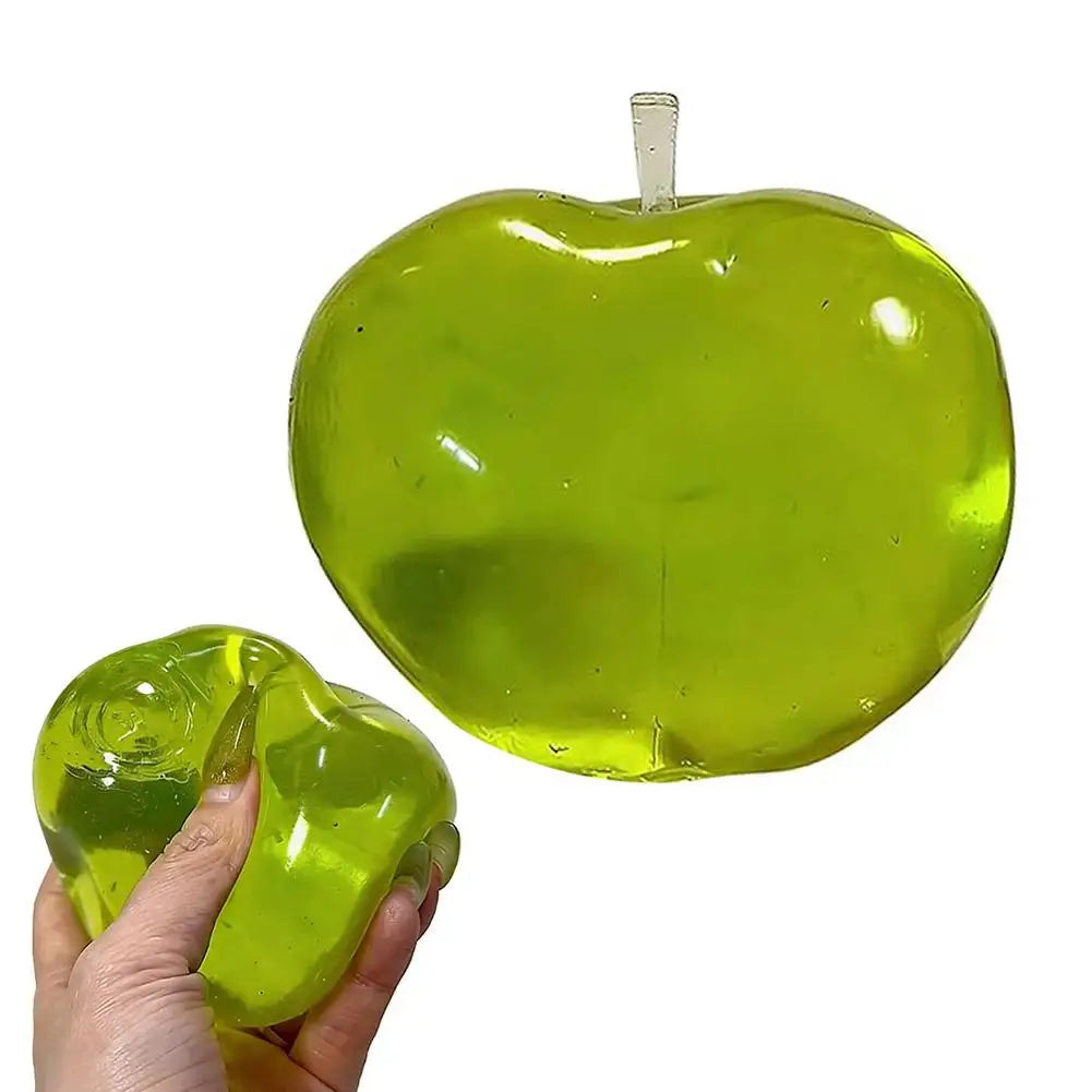 Green Apple Squeeze Fidget Toy | Sensory Squishy Gift