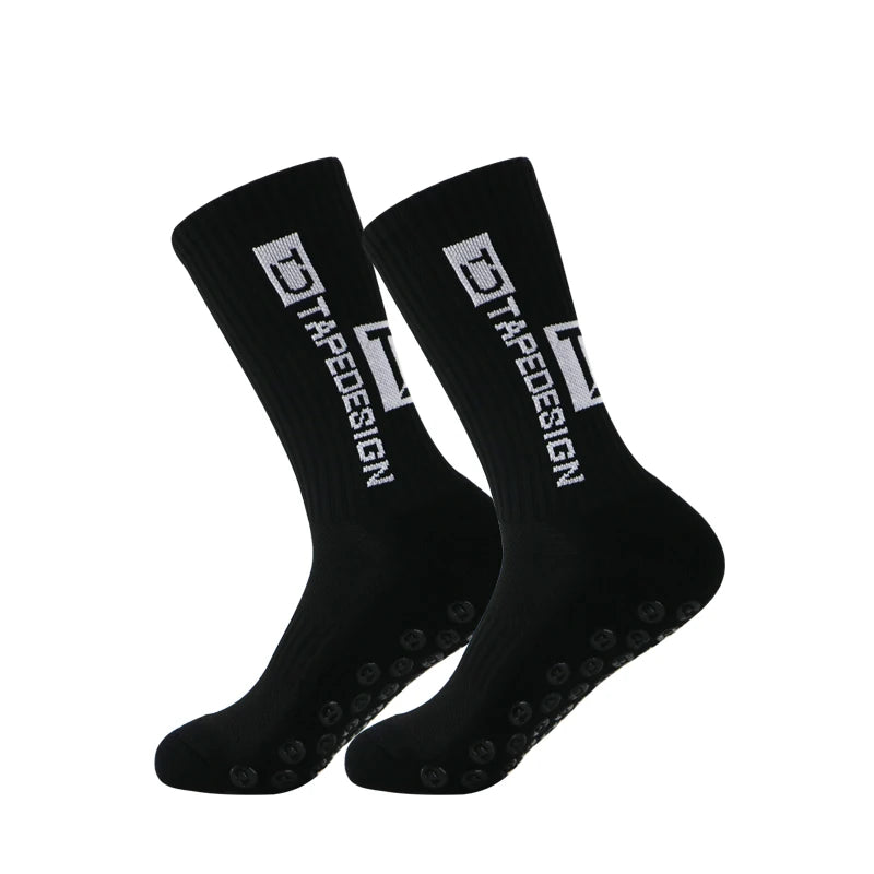 2022 New Football Socks Anti-Slip High Quality Soft Breathable Thickened Towel Bottom Sports , Cycling ,Legging ,Women, Men Peaceful Pleasures Health and Wellness socks black Free
