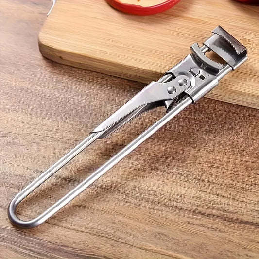 Adjustable Stainless Steel Jar Opener for Seniors & Tight Lids