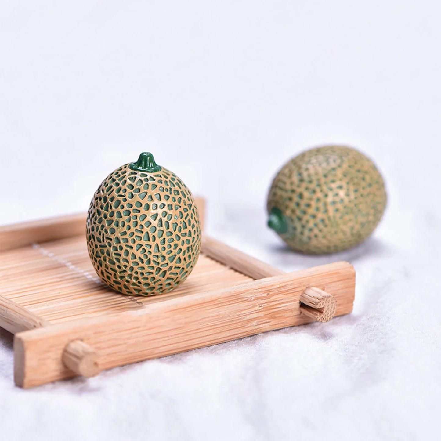 Miniature Fruit Figurines Resin Micro Landscape Desk Ornaments