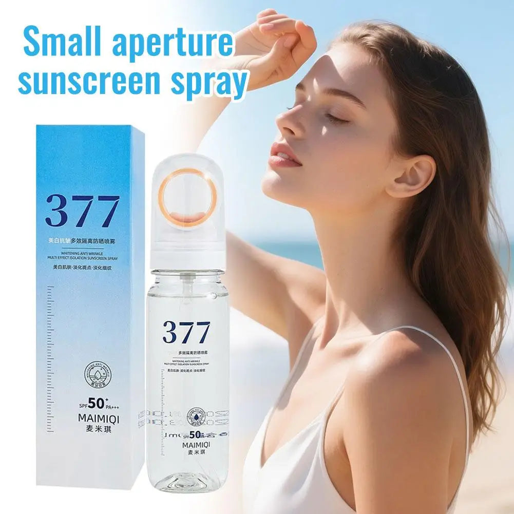 377 Deep Repair Sunscreen Spray SPF50+ for Skin Protection Peaceful Pleasures Health and Wellness