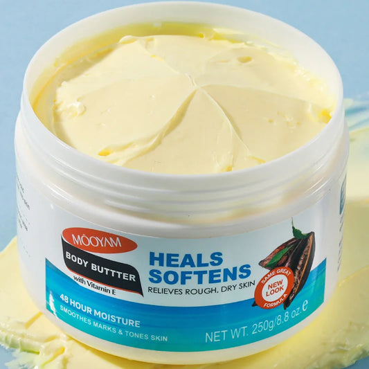 Super 250g Butter Cream Body Lotion Helps Soothe Rough, Soften Dry Skin Vitamin E Helps Improve Skin For Use On Body And Face Peaceful Pleasures Health and Wellness Default Title