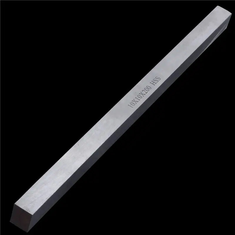 A36T-5 Pcs 10Mm X 10Mm X 200Mm Turning Parting Milling Lathe HSS Tool Bit Gray Peaceful Pleasures Health and Wellness