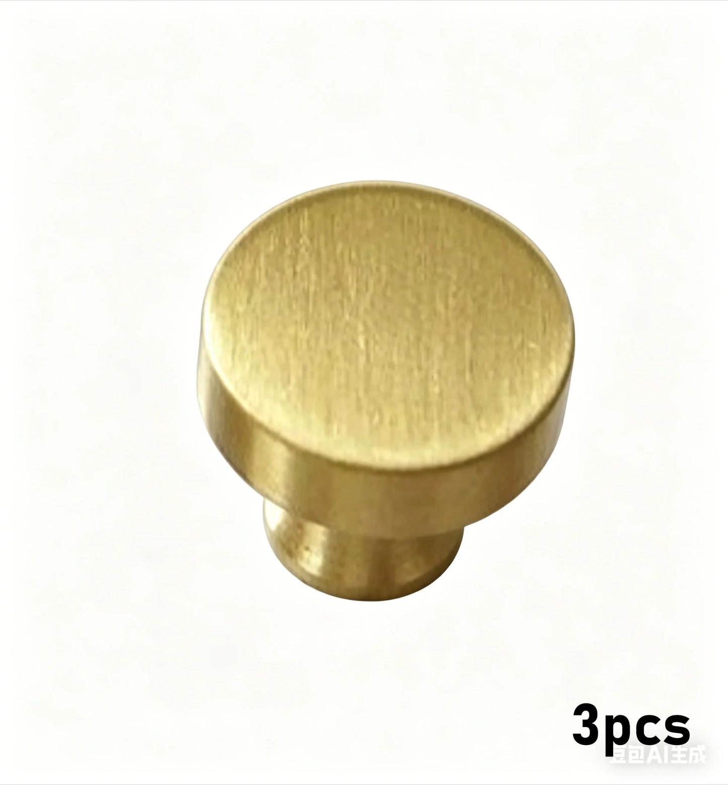 Solid Brass Gold Polka Dot Cabinet Drawer Handle – Luxury