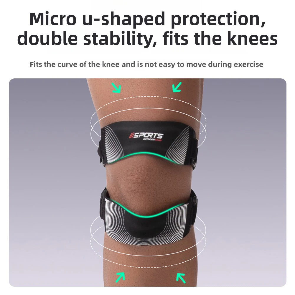 Jumpers Knee Brace For Basketball Ergonomic Support For All-Day Active Comfort Post-surgery Meniscus Recovery Support Peaceful Pleasures Health and Wellness