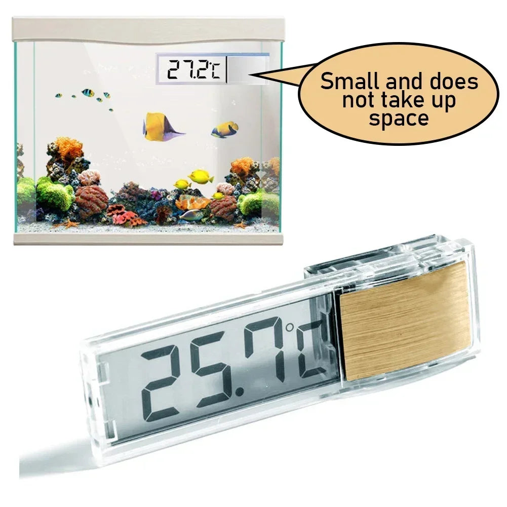 3D Digital LCD Aquarium Thermometer – Fish & Turtle Tank