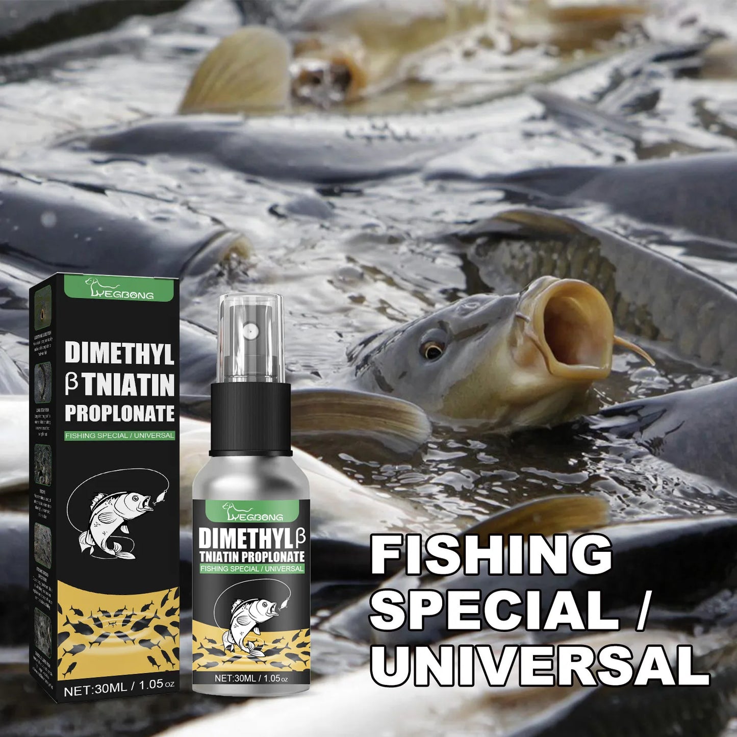30ml Natural Fish Attractant Liquid Spray – Sea & Freshwater