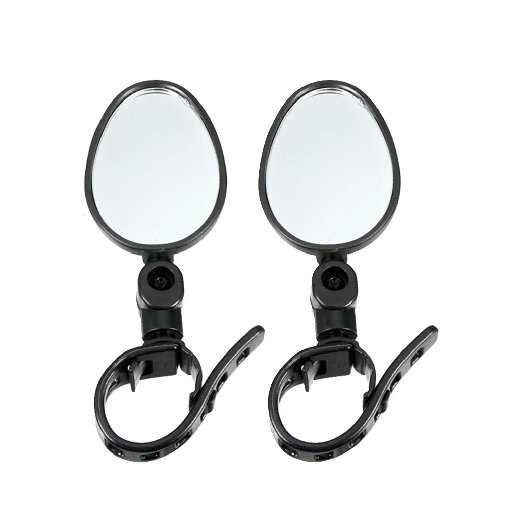 2PCS Bicycle Rearview Mirror 360 Degree Adjustable Rotatable Universal Cycling Handlebar Rear View Mirrors for MTB Road Bike Peaceful Pleasures Health and Wellness 2 Pcs Elliptical