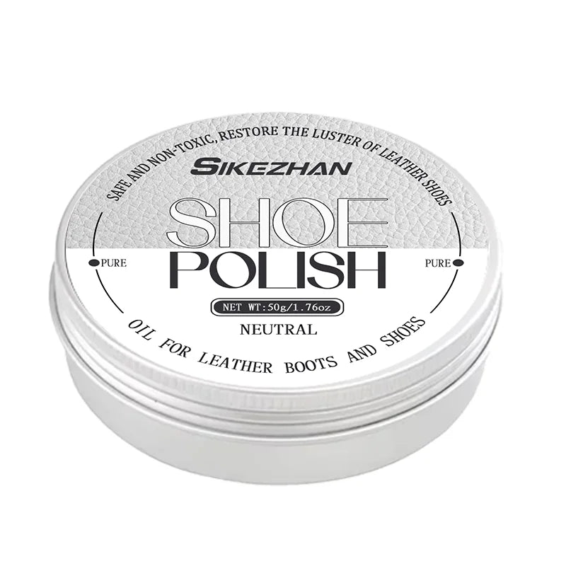 8-in-1 Leather Shoe Polish Cream – Cleaner & Waterproofer