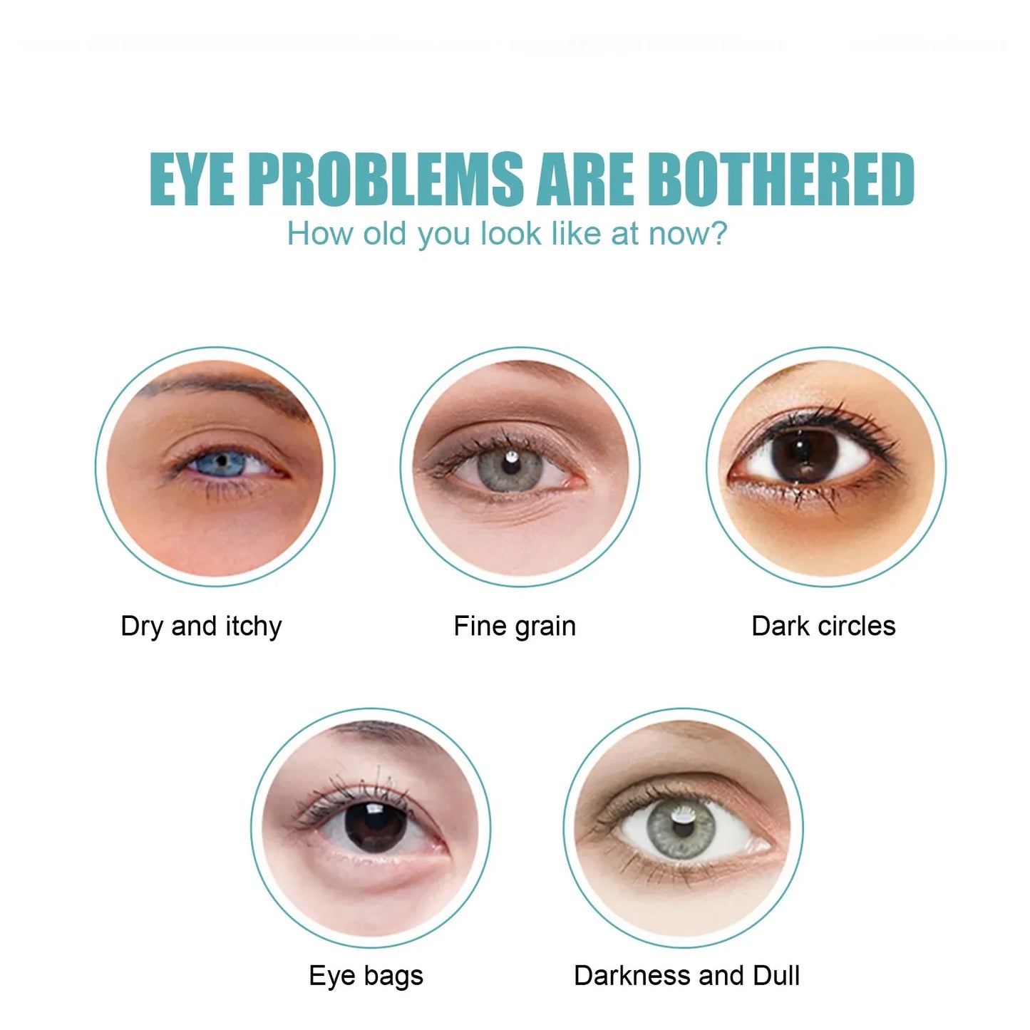 EELHOE Hyaluronic Acid Eye Cream – Dark Circles & Eye Bags 5pc