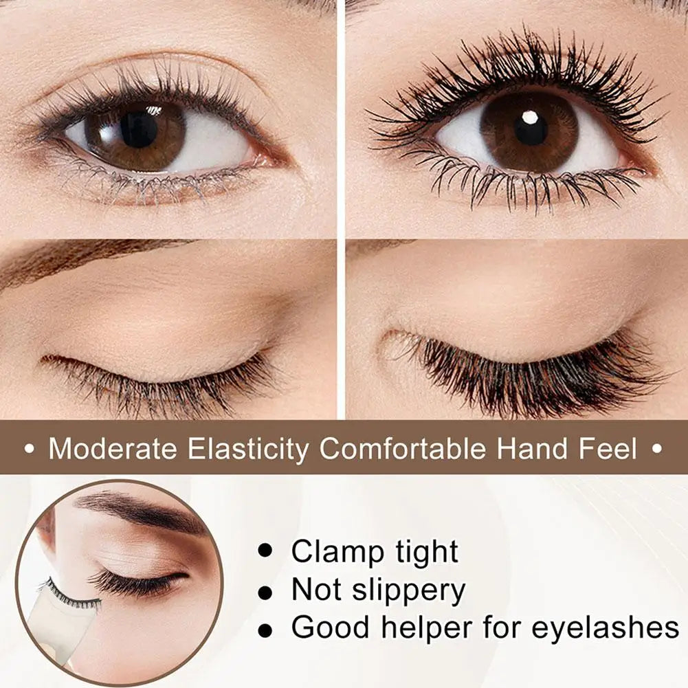 Plastic False Eyelash Curler & Applicator Tweezer Tool