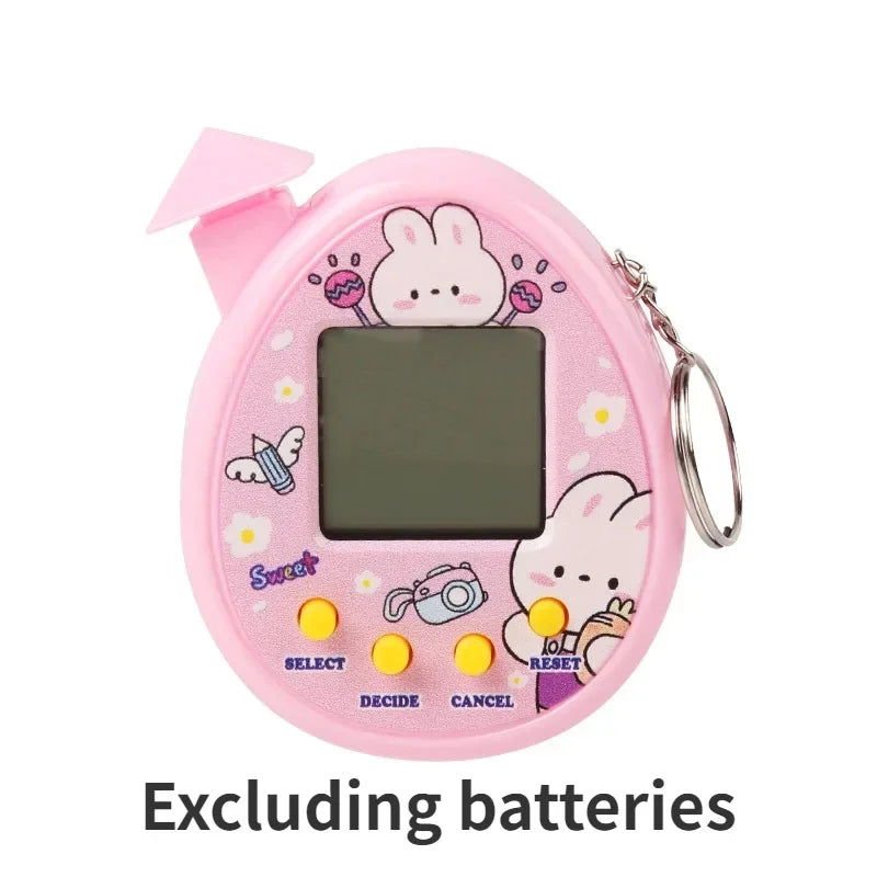 Novel Children Toys Toys for Kids 90S Nostalgia Electronic Pets Tamagotchis Electronic House Pet Speaker Interactive Toy Hobbies Peaceful Pleasures Health and Wellness House Pink
