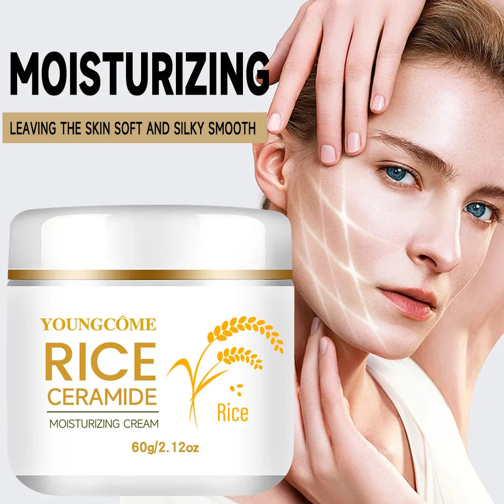 YOUNGCOME Rice Ceramide Moisturizing Cream | Korean Skincare