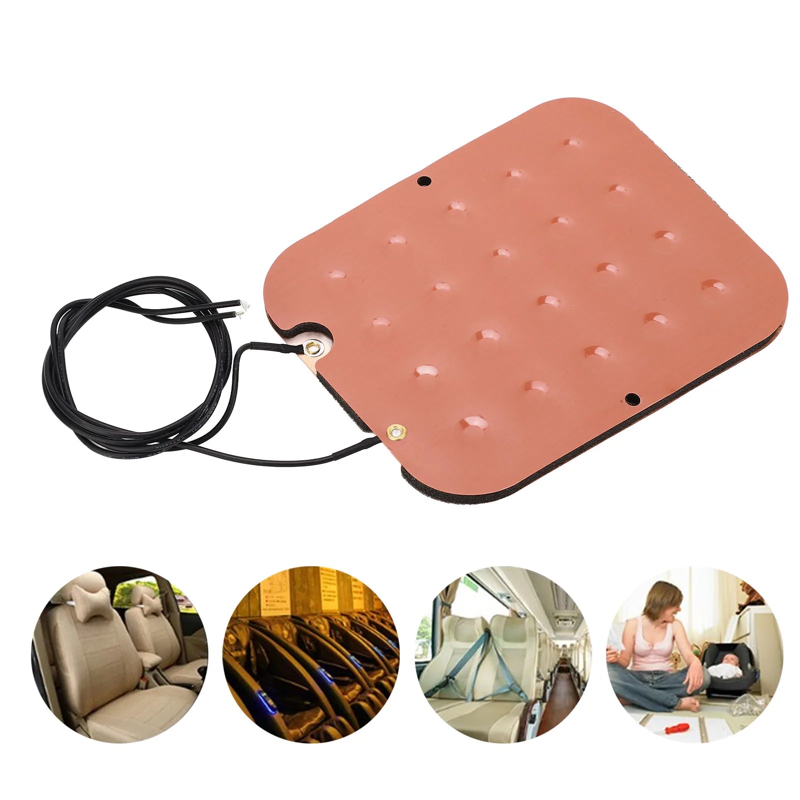 Thin Film Pressure Sensor High Accuracy Force Sensor Pad for Automobile Seat Safe Belt Detection 50V High Accuracy Force Sensor Peaceful Pleasures Health and Wellness
