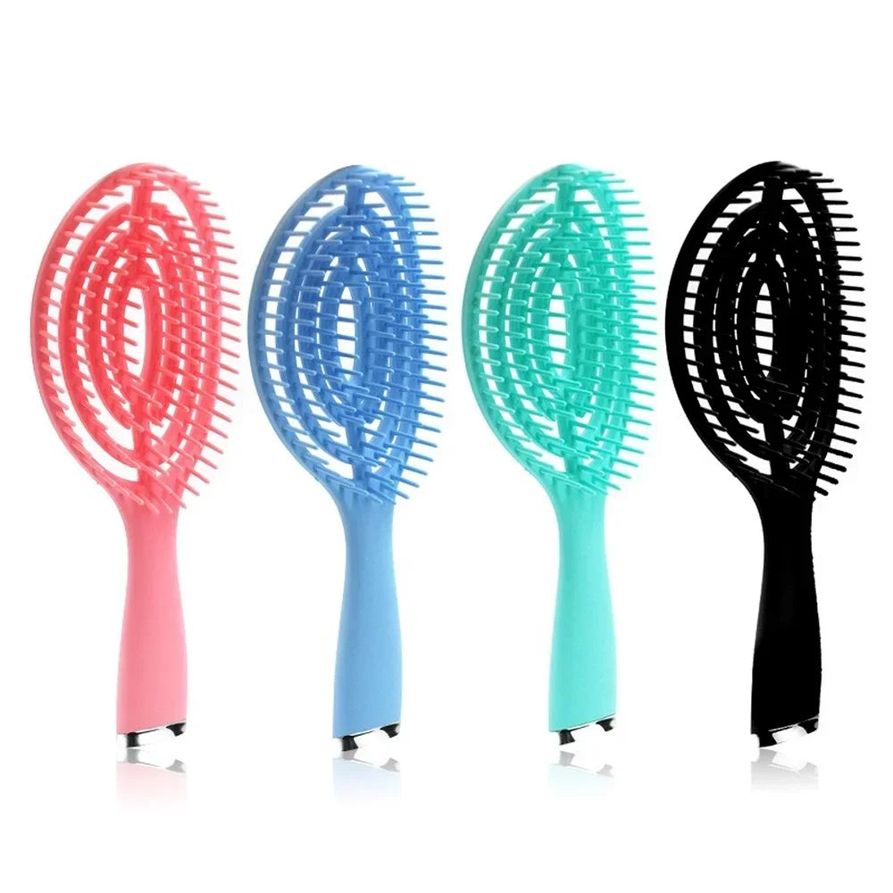 Anti-Static Scalp Massage, Vented Hair Brush Comb for Styling, Suitable for Salon and Home Use, Works on Wet and Dry Hairs Peaceful Pleasures Health and Wellness