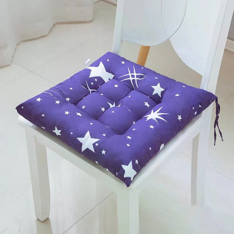 Soft Padded Square Seat Cushion – Chair, Office, Car & Garden