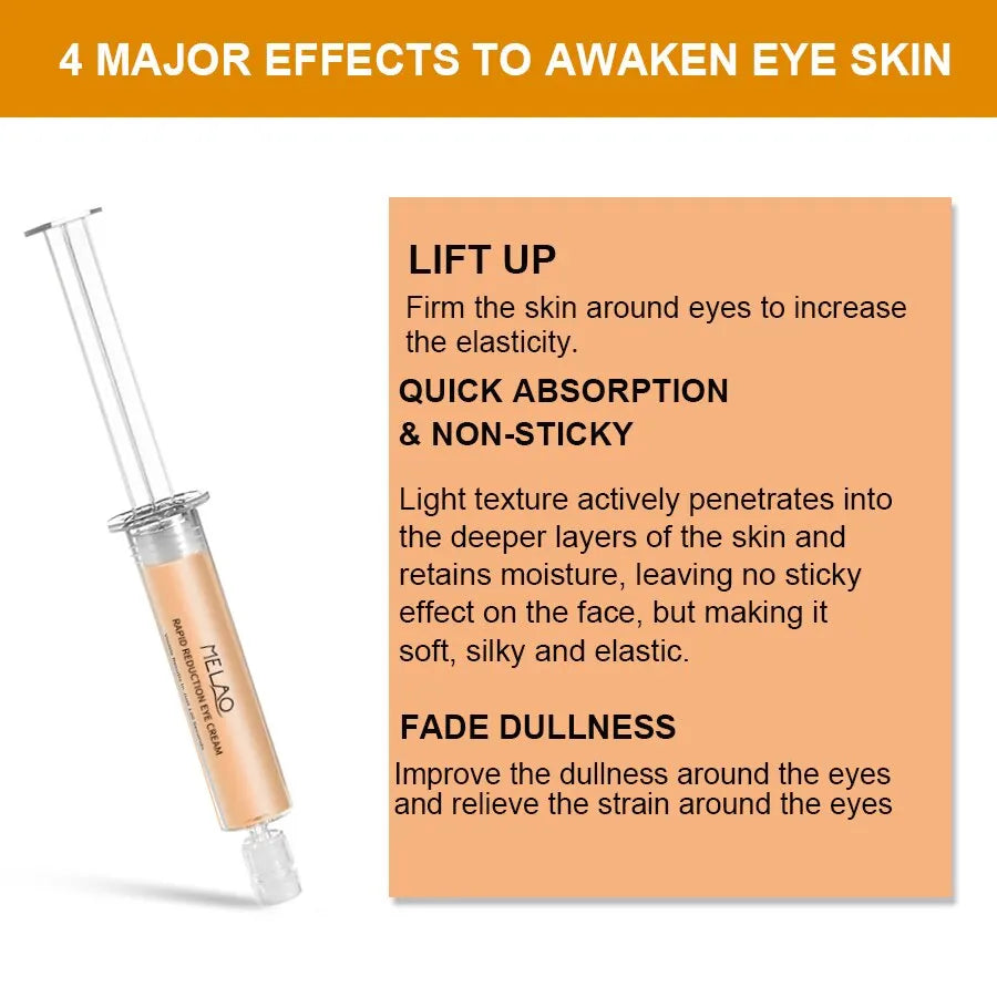 MELAO Rapid Reduction Eye Cream – Dark Circles & Wrinkles