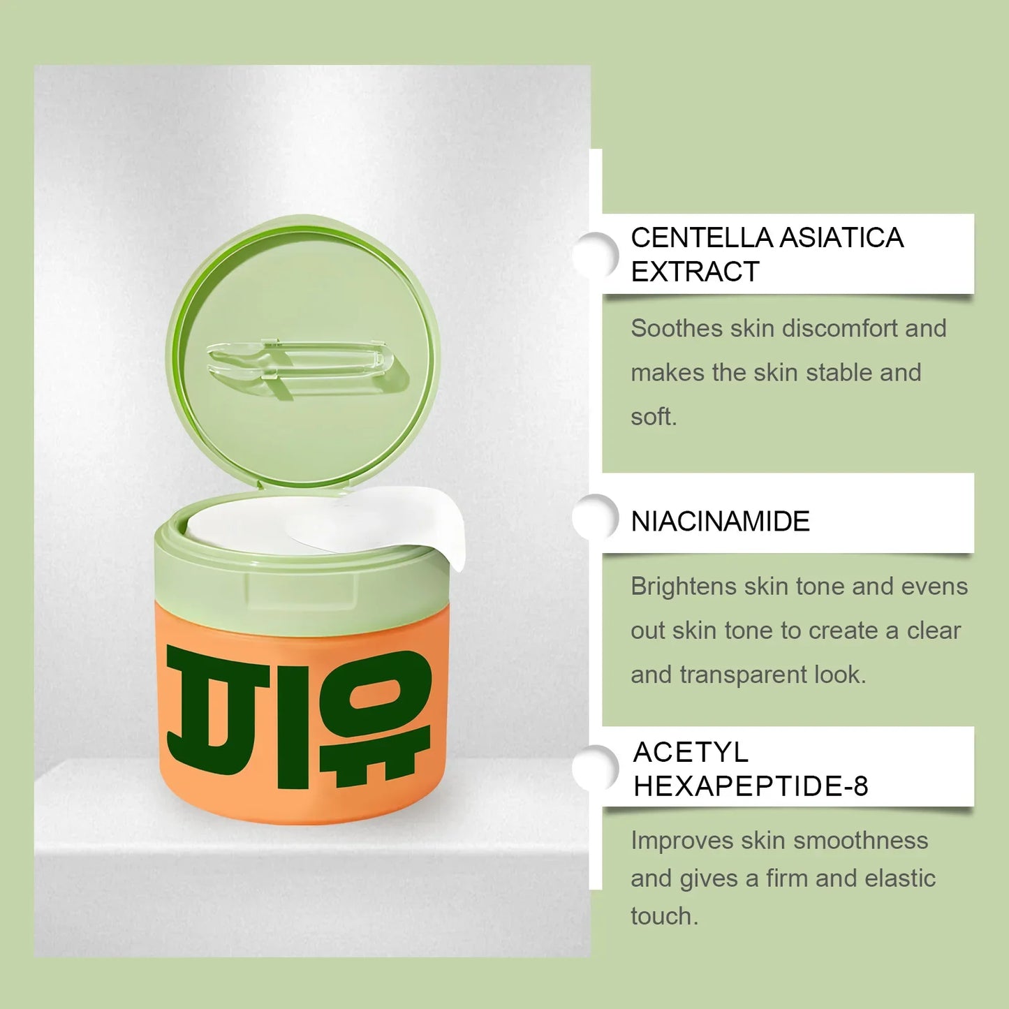 Centella Asiatica & Niacinamide Facial Cotton Pads 100pcs