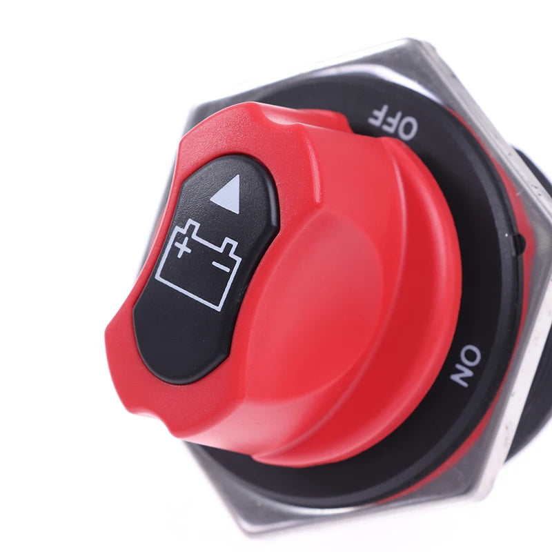 New 12V-32V 300A Car On/Off Battery Master Disconnect Rotary Cut Off Isolator Switch Peaceful Pleasures Health and Wellness