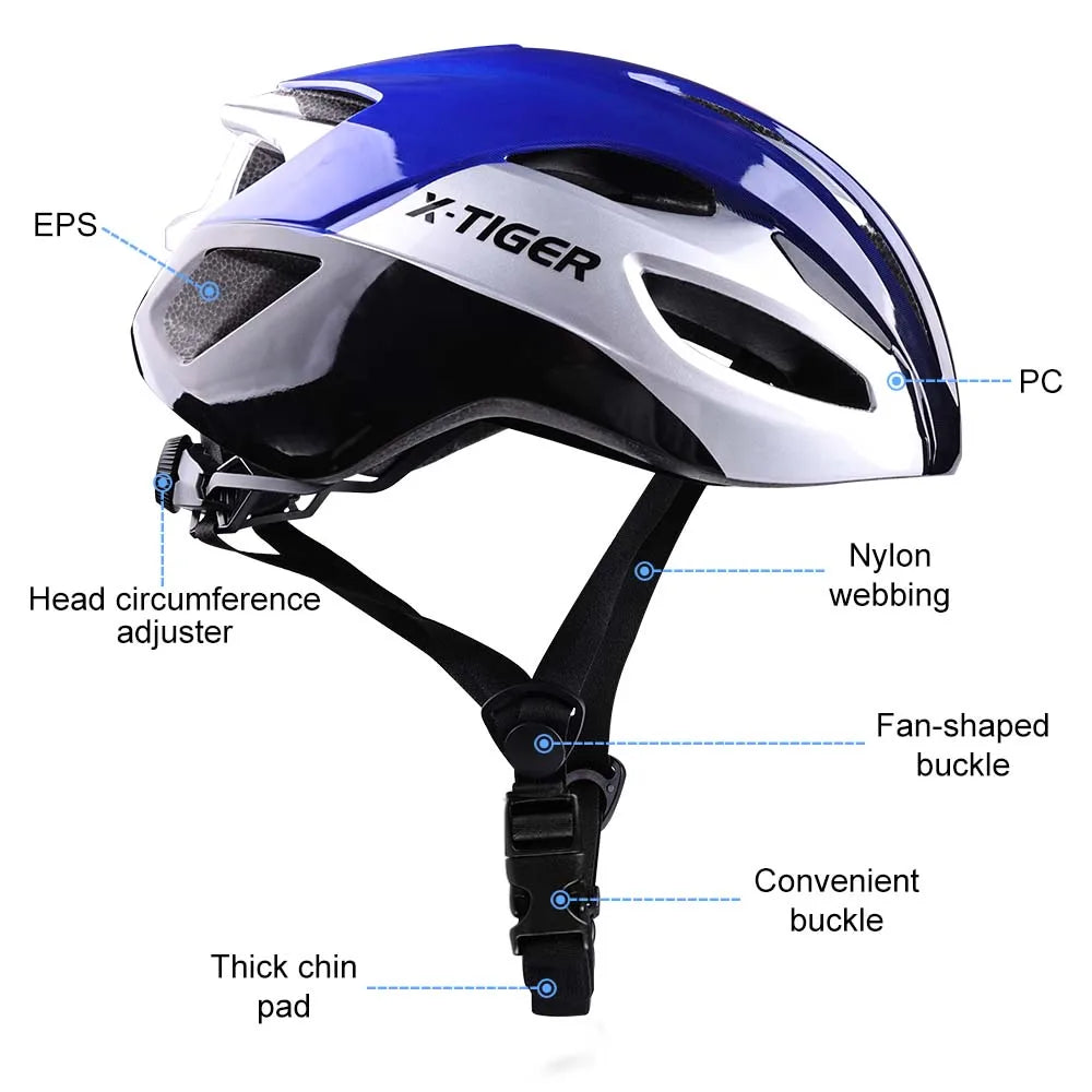 X-TIGER Ultralight MTB Road Cycling Helmet | Adjustable Unisex
