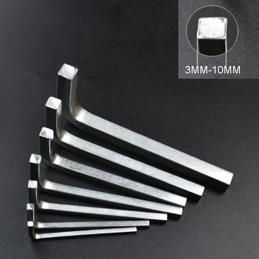 L-shape Square Head Wrench Key 4 Point Screwdriver Security Self Peaceful Pleasures Health and Wellness