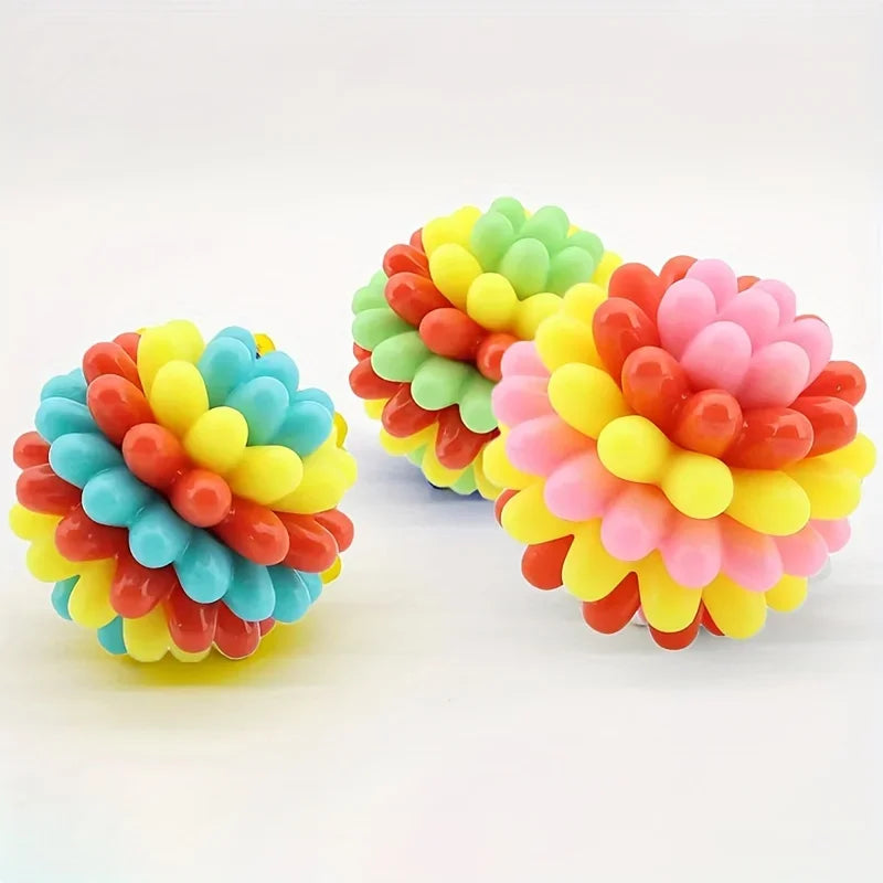 TPR Dog Chew Ball Toy – Bite-Resistant for Small & Medium Dogs
