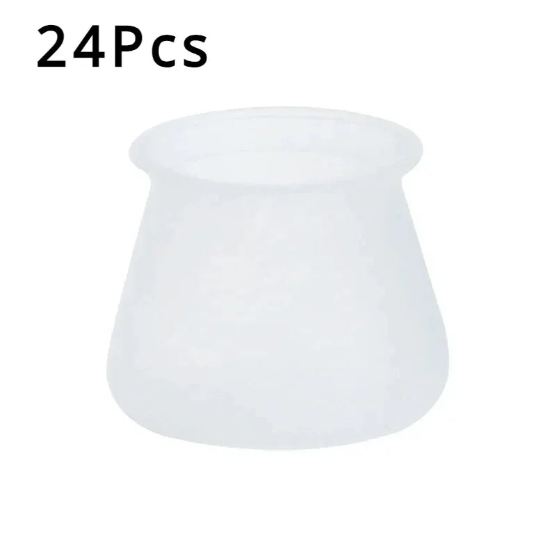 Silicone Chair Leg Caps – Non-Slip Floor Protectors