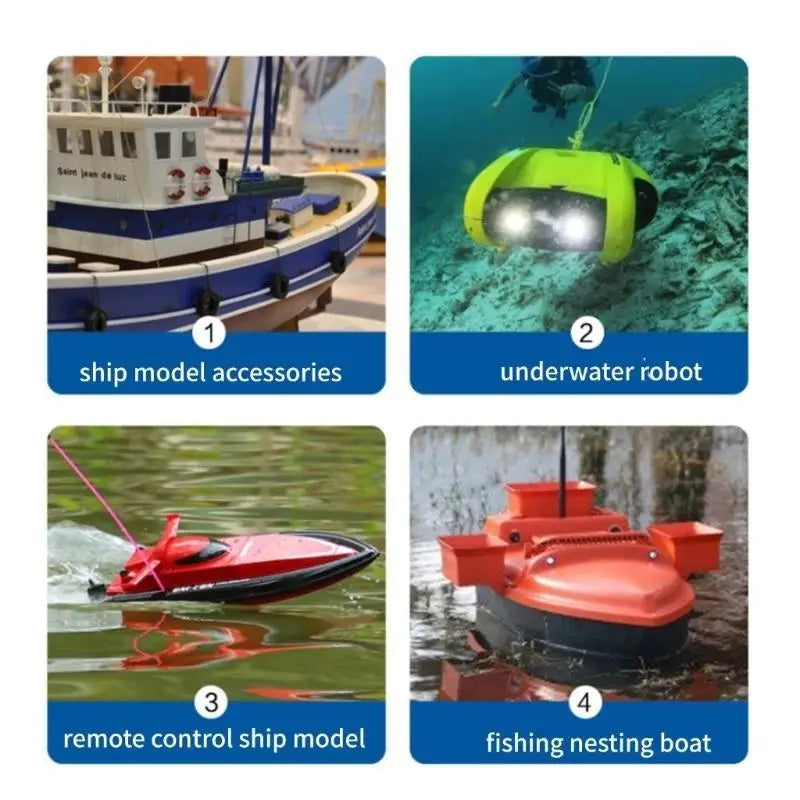 U13F 600W Brushless Underwater Thruster Motor 12-24V RC Boats