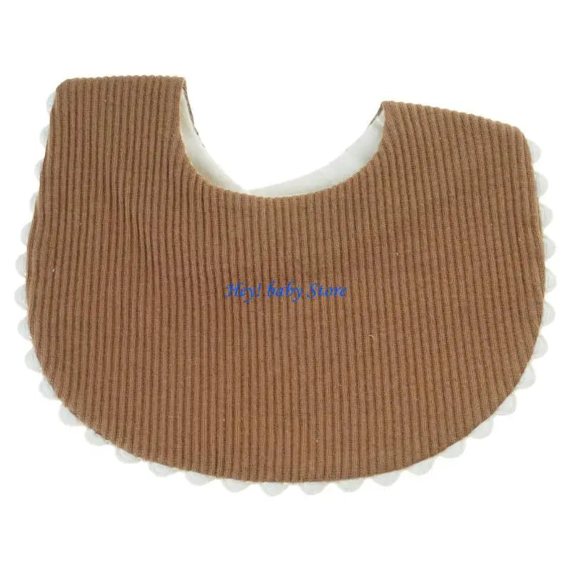 Baby Drool Bib & Burp Cloth – Soft Absorbent Cotton | 0–1Y