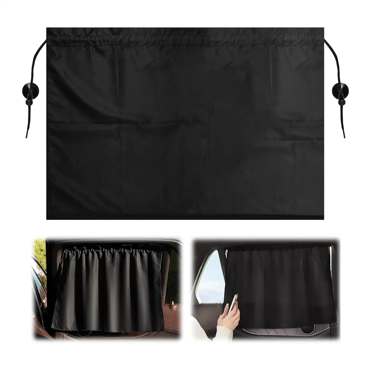 Car Side Window Sun Shade Curtain – UV Block & Privacy